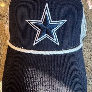 NFL Dallas Cowboys New Era Navy and White 9FORTY Cap
